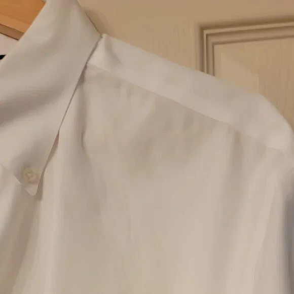 Charles Tyrwhitt Long-Sleeve Oxford Shirt - White - Picture 2 of 4